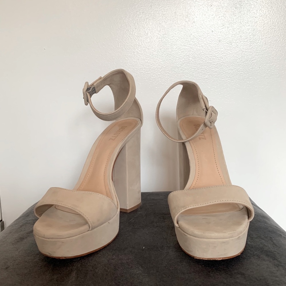Schutz Mikella Block Heel Sandals